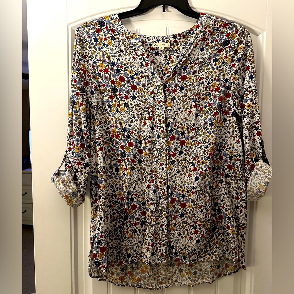 Spring Floral Top